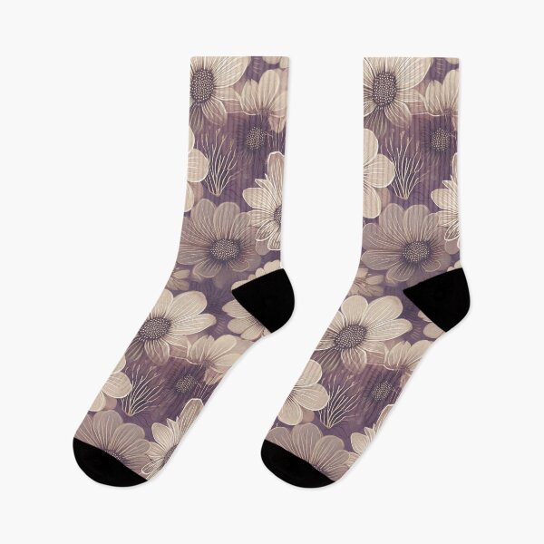 Item preview, Hand Drawn Organic Flowers designed and sold by Designbes.