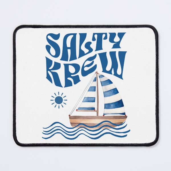 Item preview, Unisex Salty Krew Nautical Sailboat Retro Ocean Vibes designed and sold by MTJ-Mushrooms.