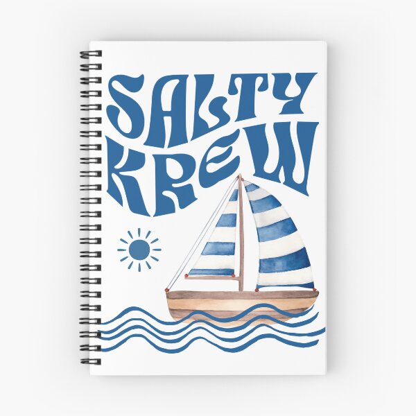 Item preview, Unisex Salty Krew Nautical Sailboat Retro Ocean Vibes  designed and sold by MTJ-Mushrooms.