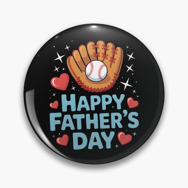 Item preview, Happy Fathers Day Baseball Toddler Heart Kids Boys Girls Dad designed and sold by clothesy7.
