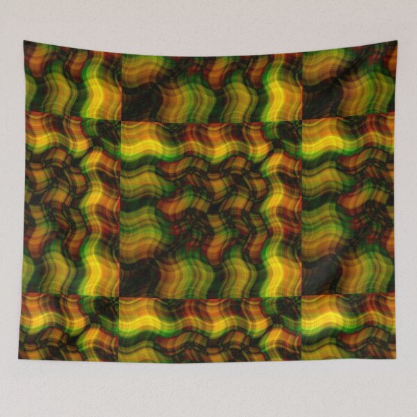 Item preview, 370. Waved Plaid designed and sold by FireFairy.