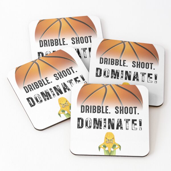 Item preview, Summer camp basketball Dribble Shoot Dominate Corn designed and sold by GameChangerllc.