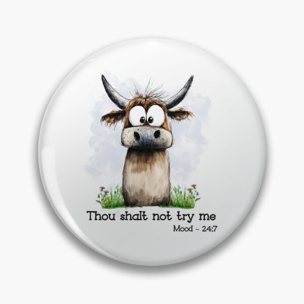 Item preview, Daft Coo - Thou Shalt Not Try Me designed and sold by TotesUnique.