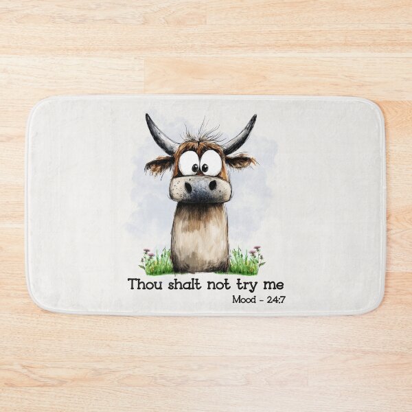 Item preview, Daft Coo - Thou Shalt Not Try Me designed and sold by TotesUnique.