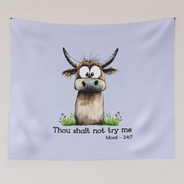 Item preview, Daft Coo - Thou Shalt Not Try Me designed and sold by TotesUnique.