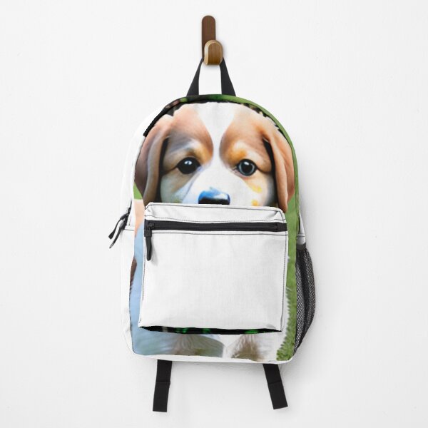 Item preview, White and brown dog designed and sold by RAISC.
