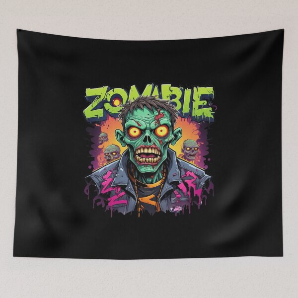 Item preview, Dark Zombie T-Shirt – Cool, Creepy, and Dead Inside designed and sold by Babayaa.