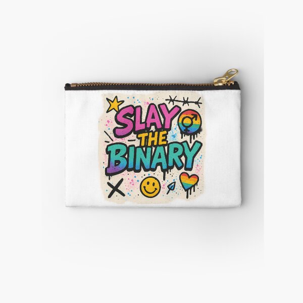 Item preview, Slay the Binary – Pride Graffiti Art designed and sold by Haus Of Sin.