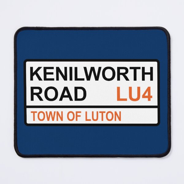 Item preview, Luton Kenilworth Road Iconic Street Sign designed and sold by DelfDesign.