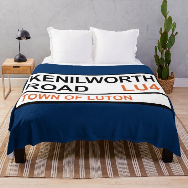 Item preview, Luton Kenilworth Road Iconic Street Sign designed and sold by DelfDesign.