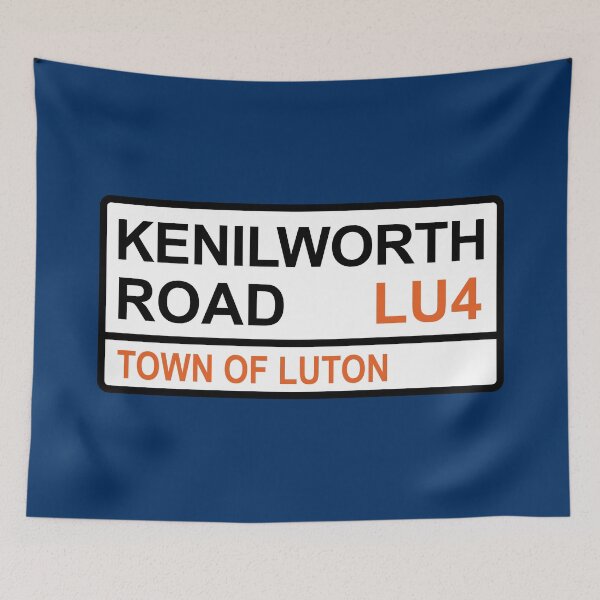 Item preview, Luton Kenilworth Road Iconic Street Sign designed and sold by DelfDesign.