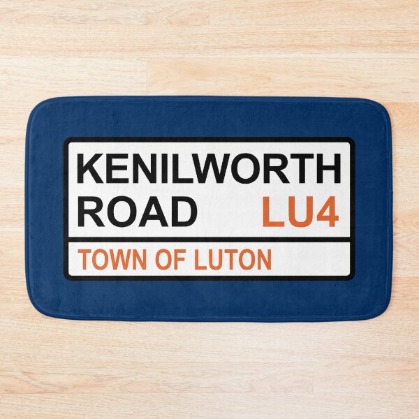Item preview, Luton Kenilworth Road Iconic Street Sign designed and sold by DelfDesign.