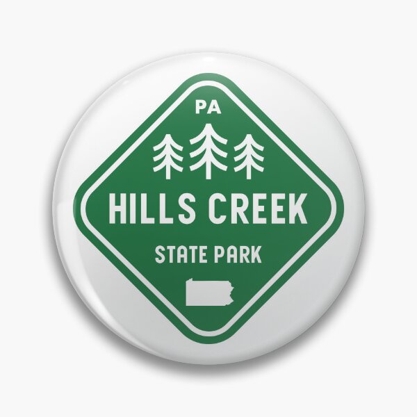 Artikelvorschau, Hills Creek State Park Pennsylvania Raute entworfen und verkauft von bivenart.