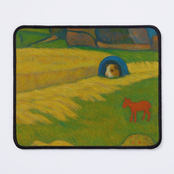 Item preview, Harvest – Le Pouldu, Guinea Pig Edition (After Paul Gauguin) designed and sold by gandolfwizard.