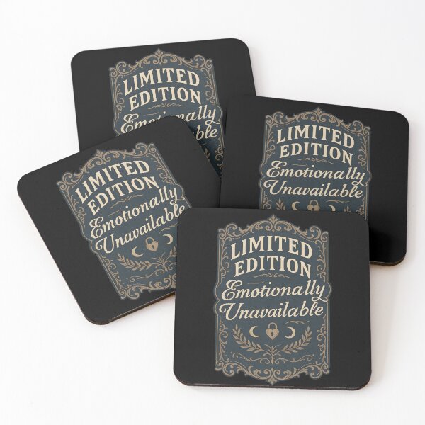 Item preview, Limited Edition. Emotionally Unavailable. Unique. Elusive. Unbothered designed and sold by Shoot-The-Moon.