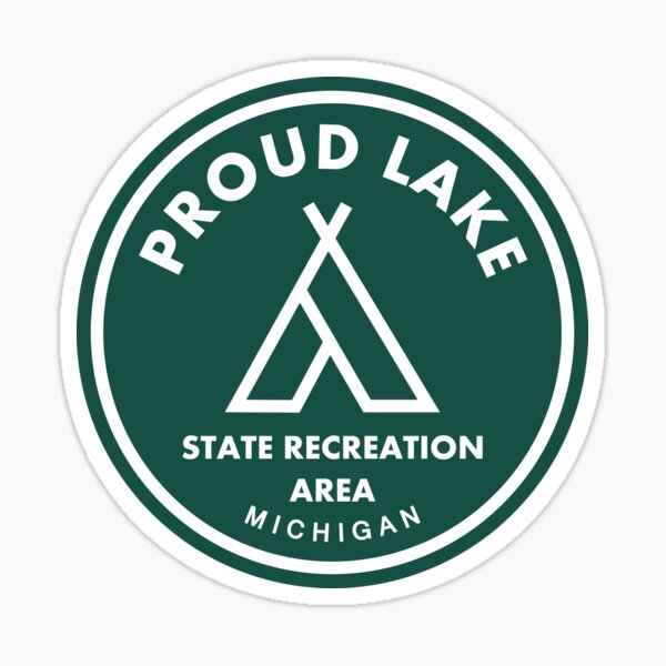 Item preview, Proud Lake State Recreation Area Michigan Tent designed and sold by bivenart.