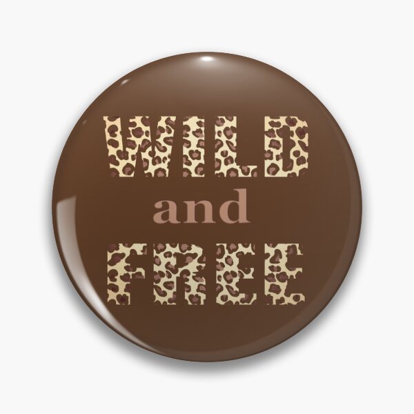 Item preview, Wild and Free Word Art in Leopard Print designed and sold by Marymarice.