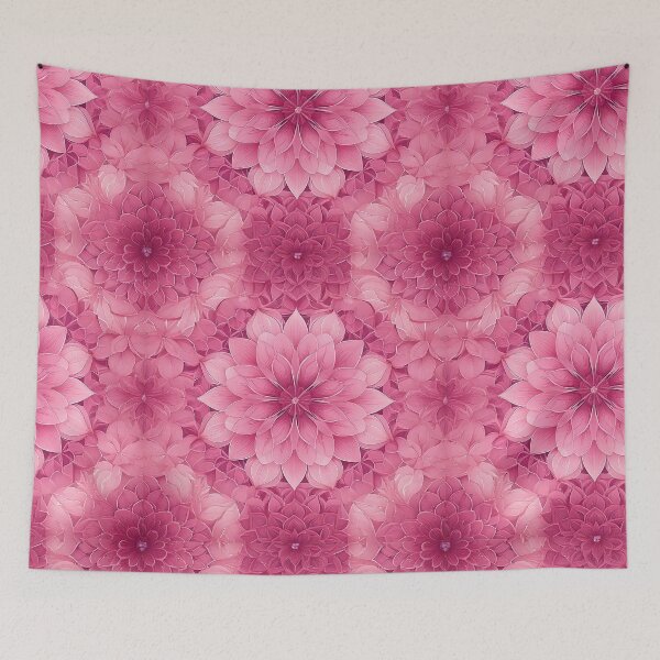 Item preview, Concentric Pink Floral designed and sold by Designbes.