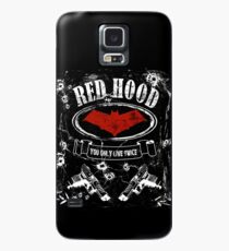 Red Hood Label - Whisky-Stil Hülle & Klebefolie für Samsung Galaxy