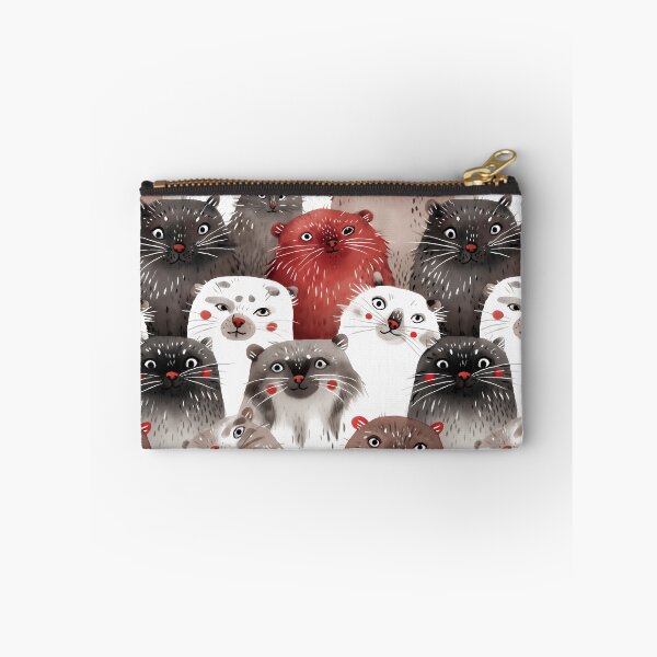 Item preview, Watercolor pallas cat pattern | Сolorful cat art | Cat seamless pattern | Otocolobus manul | Cute manul cat 5 designed and sold by Yaremchuk.