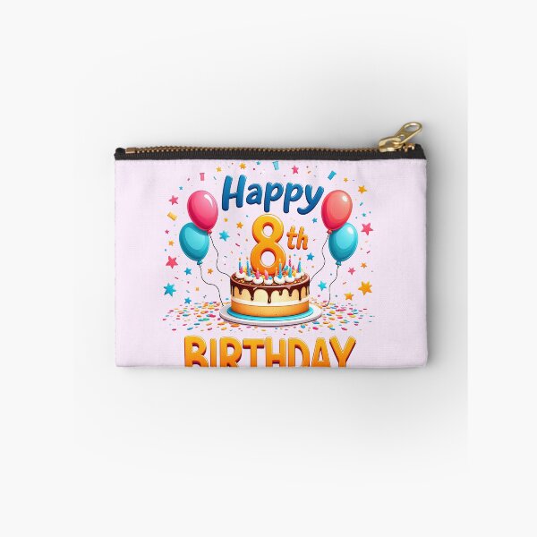 Item preview, Cute Happy 8th Birthday designed and sold by Itsheartshop.