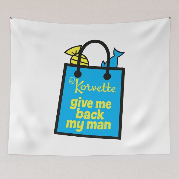 Item preview, Korvettes – Give Me Back My Man designed and sold by ChickenFund.