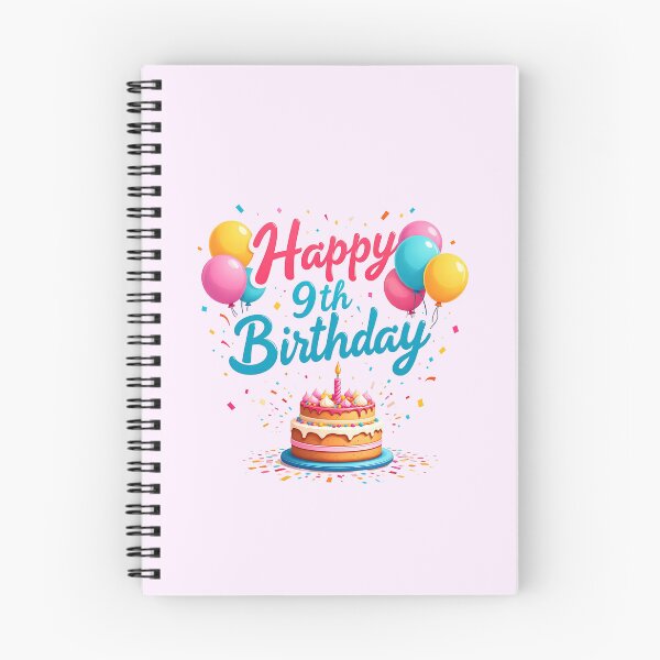 Item preview, Cute Happy 9th Birthday designed and sold by Itsheartshop.