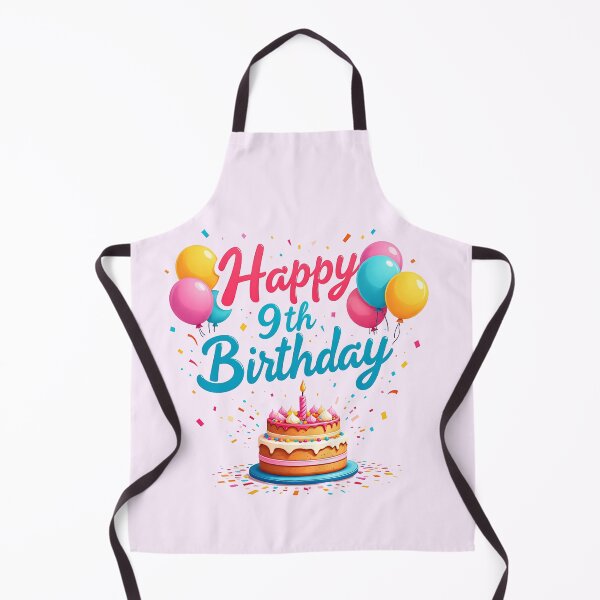 Item preview, Cute Happy 9th Birthday designed and sold by Itsheartshop.