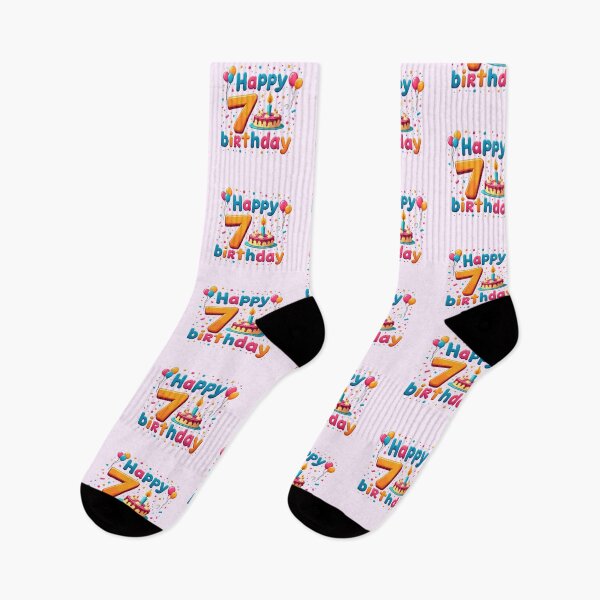 Item preview, Cute Happy 7th Birthday designed and sold by Itsheartshop.