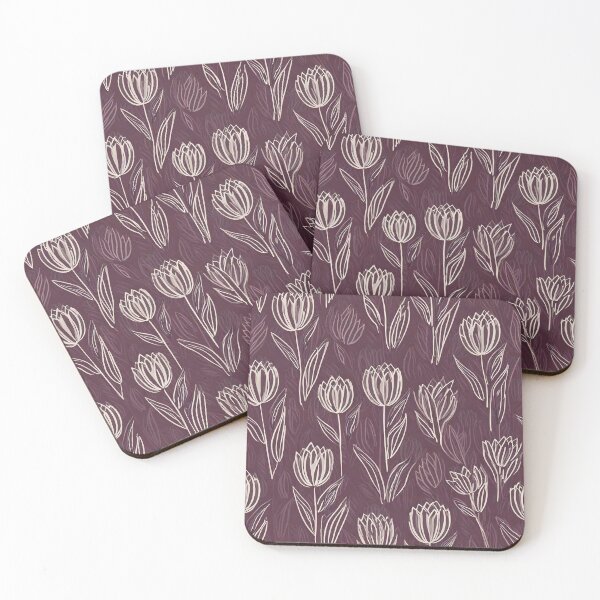 Item preview, Minimal Tulip Illustration  designed and sold by Designbes.