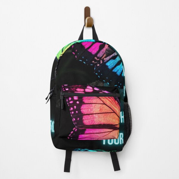 Item preview, You Don’t Have to Prove Your Worth – Empowering Rainbow Butterfly Art designed and sold by ArtiQreate.