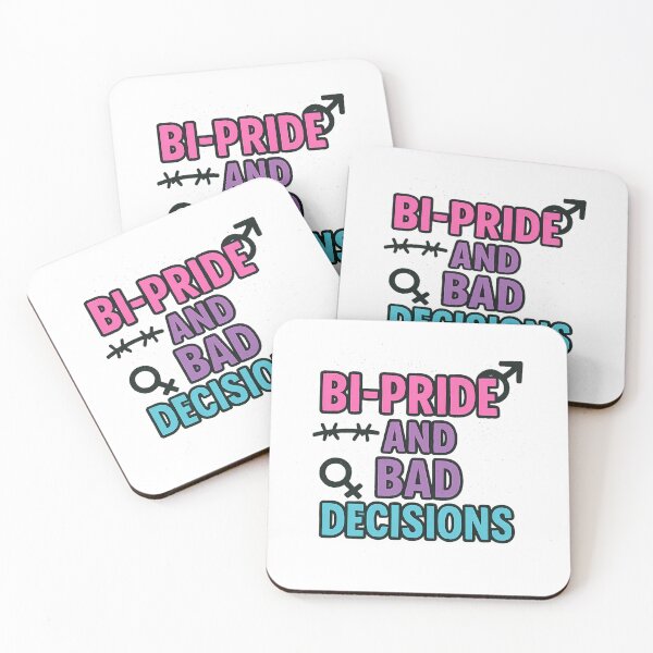 Item preview, Bi-Pride and Bad Decisions – Bold Design designed and sold by Haus Of Sin.
