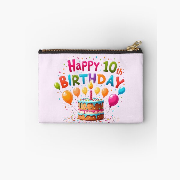 Item preview, Cute Happy 10th Birthday designed and sold by Itsheartshop.