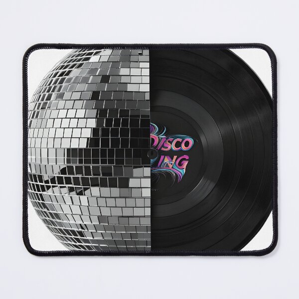 Item preview, Retro Disco Ball Vinyl Record Graphic T-Shirt, Perfect for Music Lovers, Unique Gift Idea, Vintage DJ Tee, 70s 80s Disco Decor Shirt designed and sold by TeeTimeTreasure.