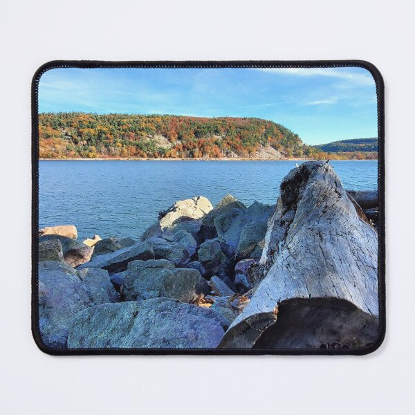 Item preview, Driftwood and Rocks Along Devil's Lake designed and sold by WilfuerM.