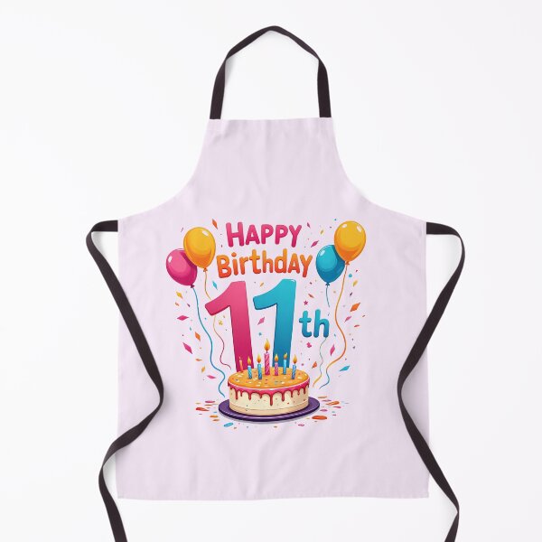Item preview, Cute Happy 11th Birthday designed and sold by Itsheartshop.