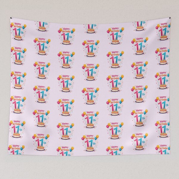 Item preview, Cute Happy 11th Birthday designed and sold by Itsheartshop.