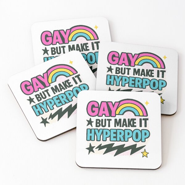 Artikelvorschau, GAY, ABER MACH ES HYPERPOP – Bold Pride Design entworfen und verkauft von Haus Of Sin.