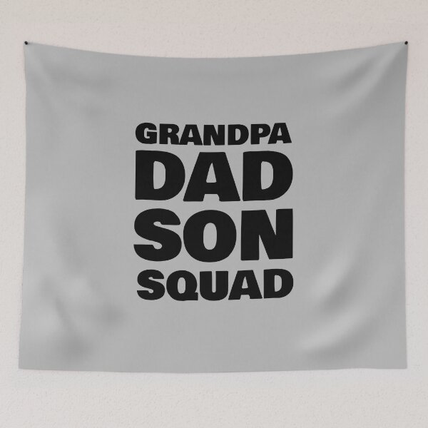 Item preview, Grandpa Dad Son Squad designed and sold by 87-Aesthetics.