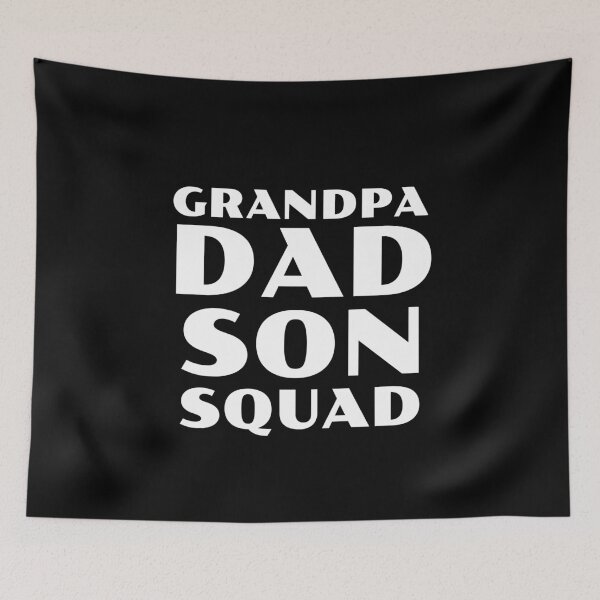 Item preview, Grandpa Dad Son Squad designed and sold by 87-Aesthetics.