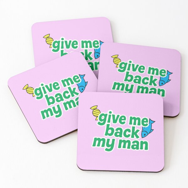 Item preview, Give Me Back My Man (Candy & Fish Edition) designed and sold by ChickenFund.