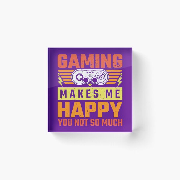 Item preview, gaming, video games, gamer, funny, geek, gaming makes me happy, games, gamer till the end designed and sold by happinesproject.