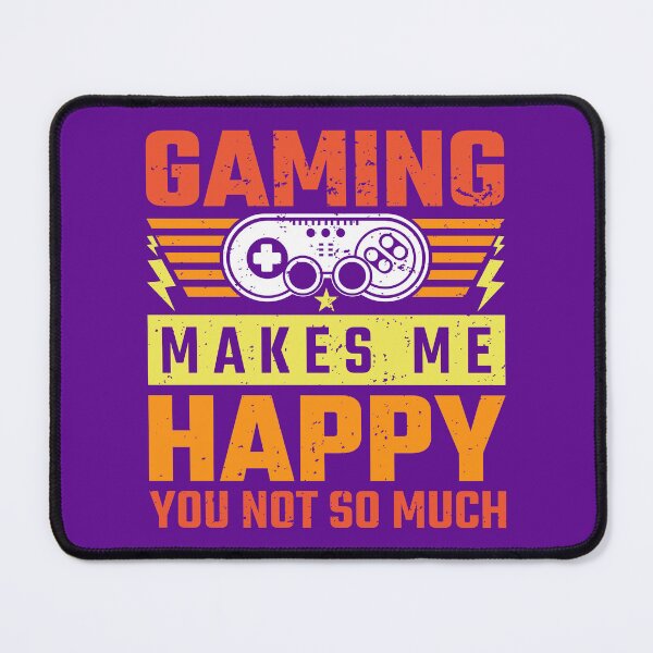 Item preview, gaming, video games, gamer, funny, geek, gaming makes me happy, games, gamer till the end designed and sold by happinesproject.