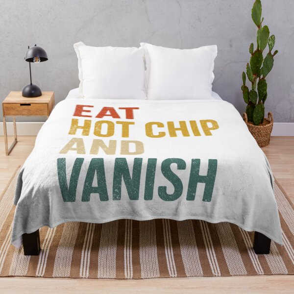 Item preview, Eat Hot Chip And Vanish designed and sold by Angry Swan Designs.
