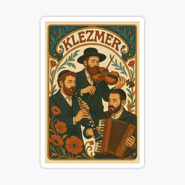 Item preview, Art Nouveau Klezmer Band II designed and sold by BaShert.