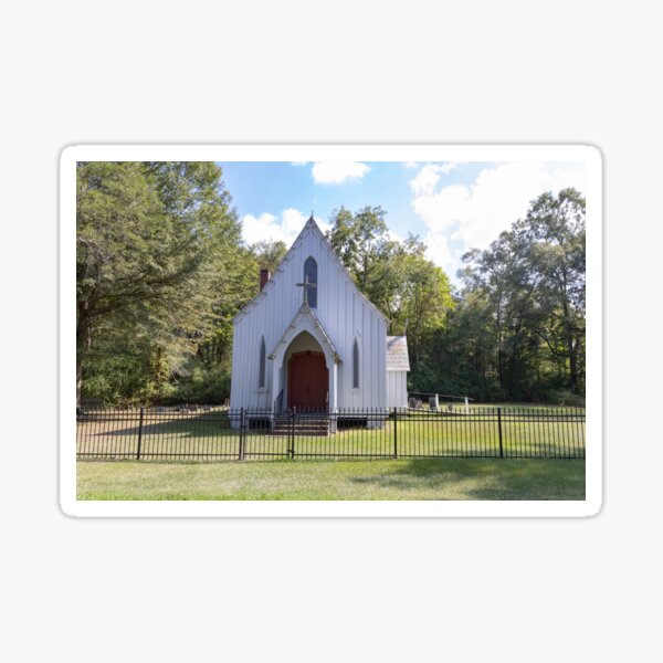 Item preview, Saint John’s Episcopal Church – Greene County, Alabama designed and sold by Rambling The Alabama Black Belt.