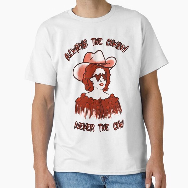 Item preview, CMAT Always The Cowboy Never The Cow - red designed and sold by incloudines.