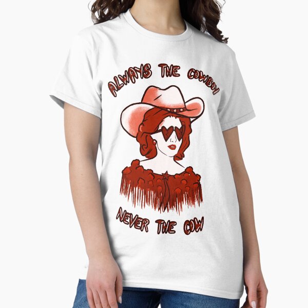 Vista previa del artículo con la obra «CMAT Siempre el Vaquero Nunca la Vaca - rojo», diseñado y vendido por incloudines.
