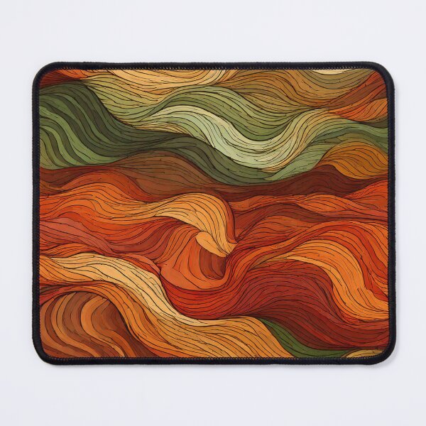 Item preview, Free Flowing Wave Pattern designed and sold by Designbes.