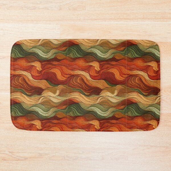 Item preview, Free Flowing Wave Pattern designed and sold by Designbes.